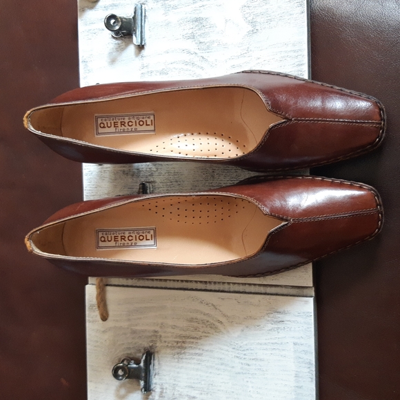 Quercioli Firenze Leather Heels Handmade in Florence - Picture 4 of 16